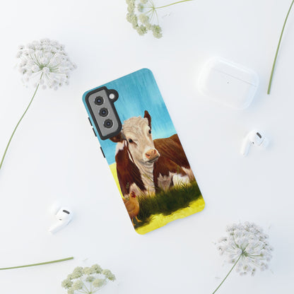 Hereford Cow Phone Case