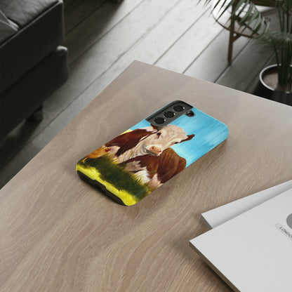 Hereford Cow Phone Case