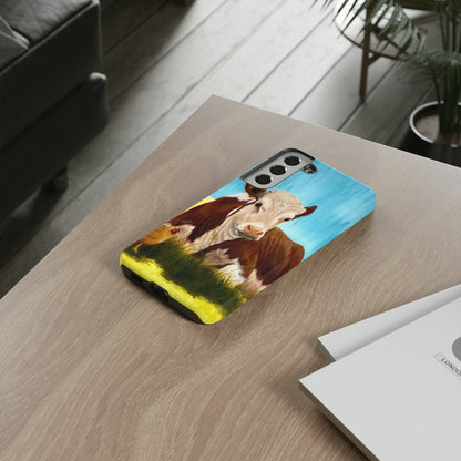 Hereford Cow Phone Case