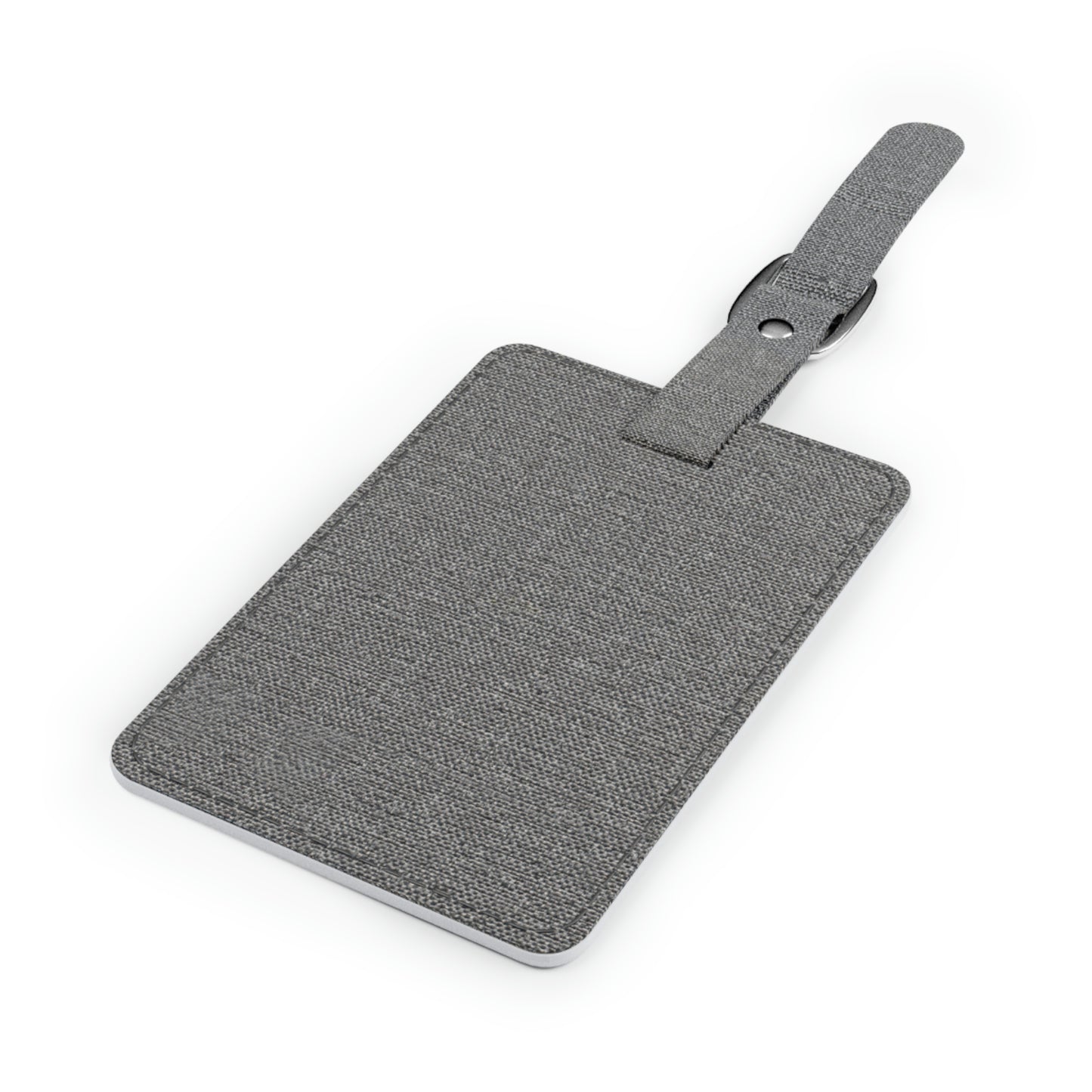 Bison Saffiano Polyester Luggage Tag, Rectangle