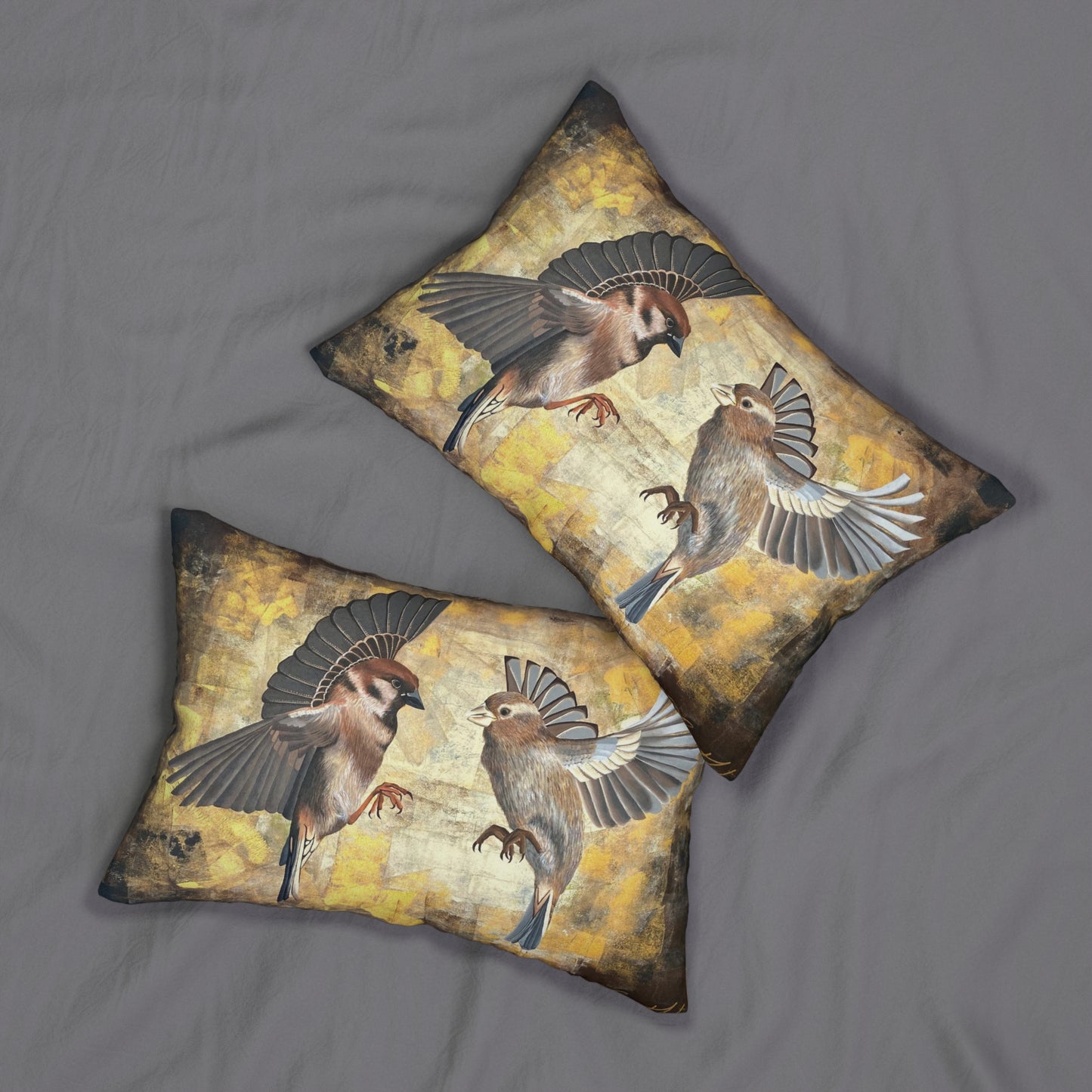 Sparrow Bird Pillow