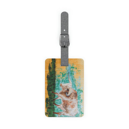 Longhorn Luggage Tag