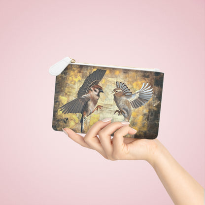 Sparrow Bird Clutch Bag